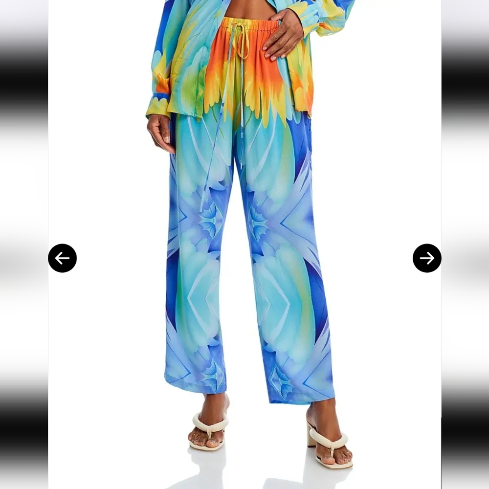 Moda Baronessa Brand New With Tags Silk Pants Alemais Style